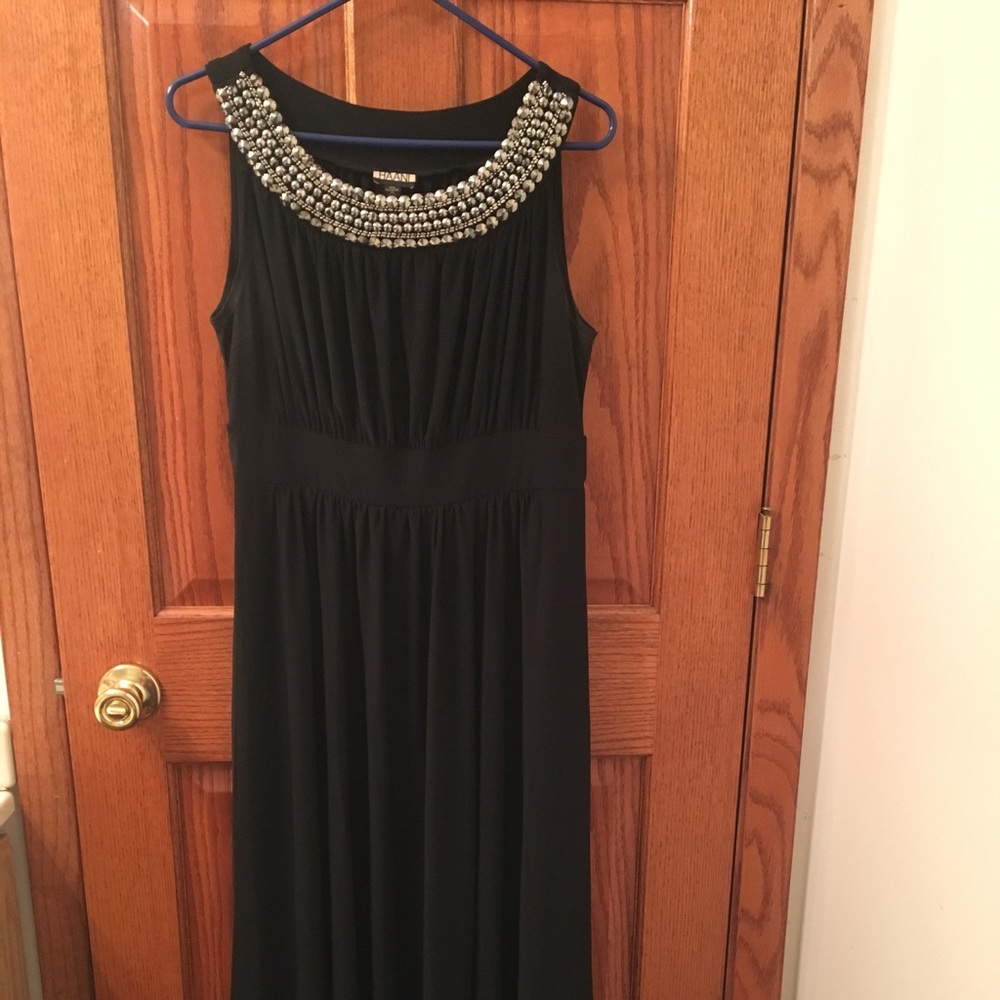 Semi formal black dress
